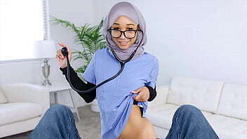 Hijab Nurse Agrees Patient Bang Fully Examine Sexual Performance! Hijablust
