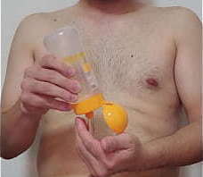 変態がパンツ被ってローションオナニーをする