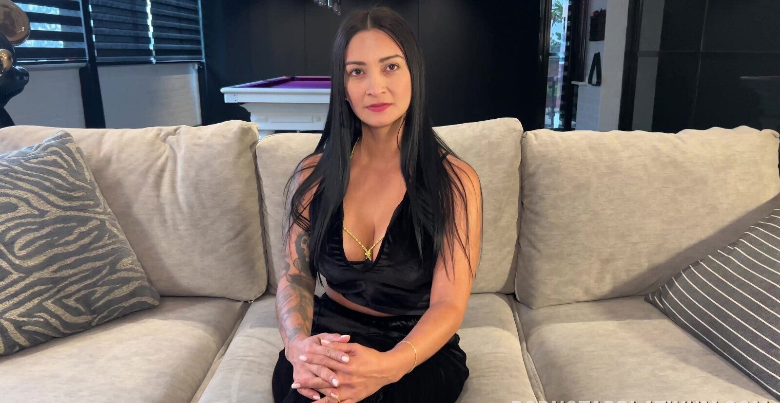 Sara Laureles moans while dripping pussy being fingered