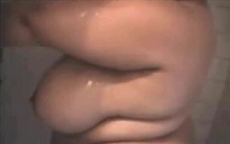 4 Sexy bbw grannys with big asses and titties in showers!Pre