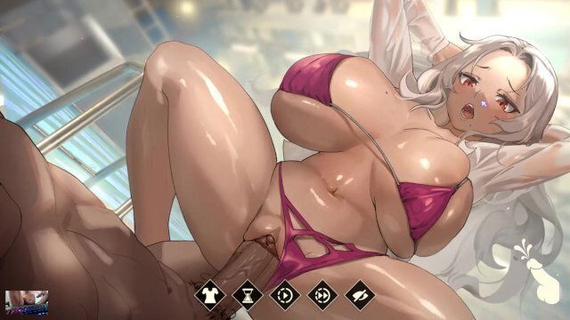 Daily life with succubus boss Having hardcore with boss bikini