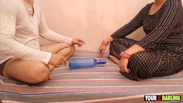 Stepmom playing truth and dare with stepson and finally fucked with him