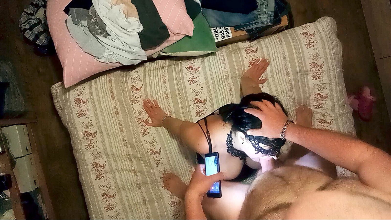 Fucking mother-in-law's mouth