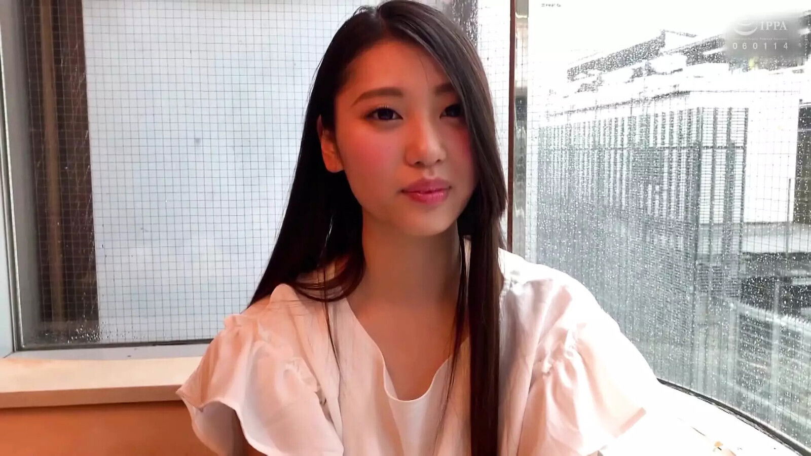 M420G06 Press transparent girl weak pushing hotel! looks strong, when talk,