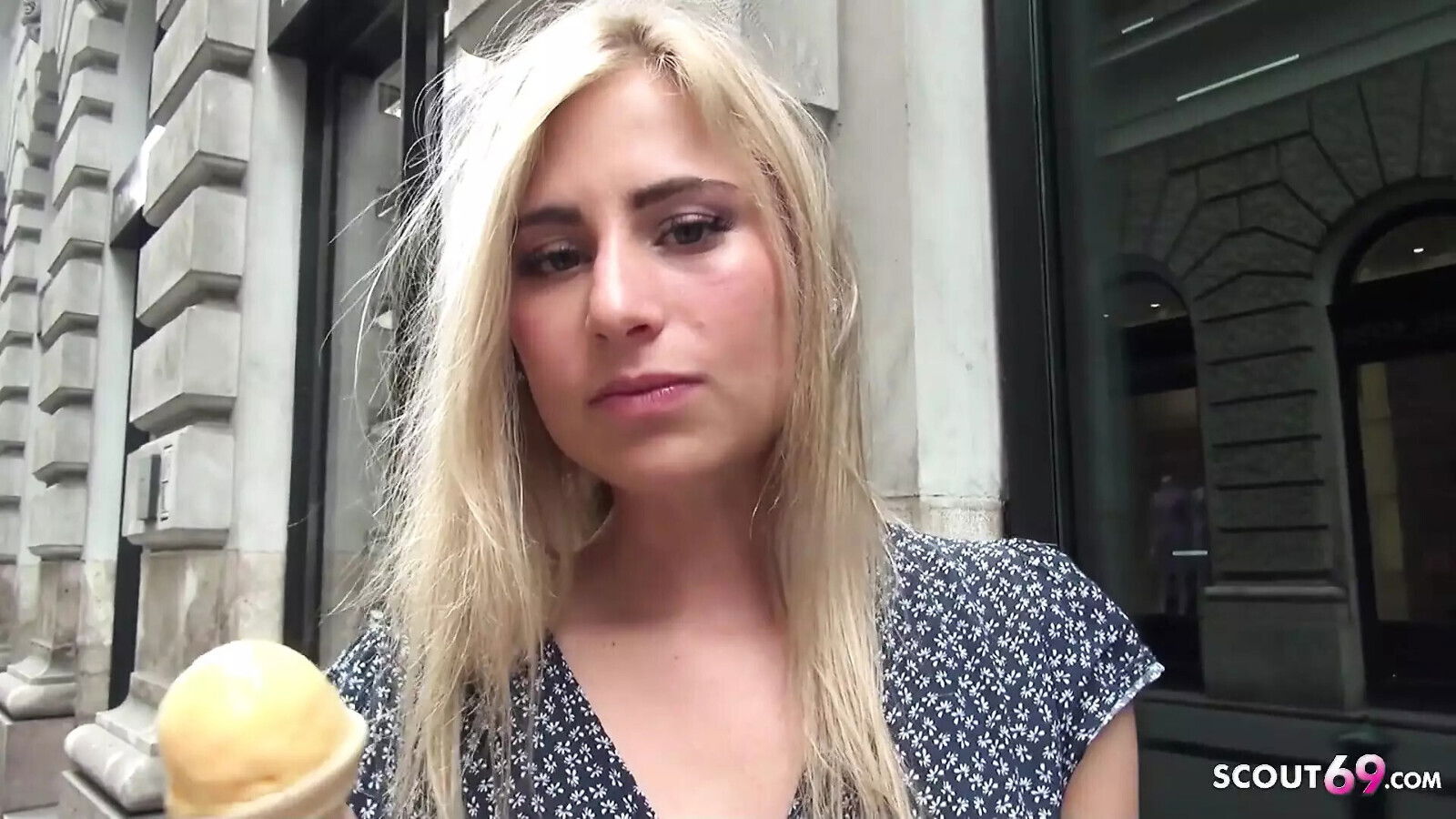 German Scout Crazy Teen Lindsey Cruz Pickup Casting Fuck