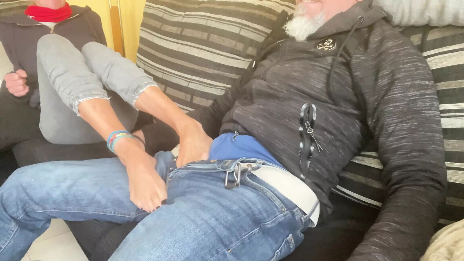 Footjob Little Spanish Blonde Wonderful Feet