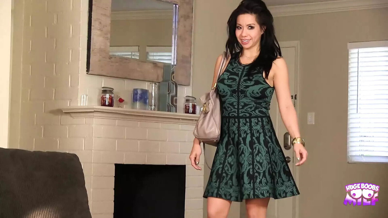 Kimmy gets attention friend flashing perfect