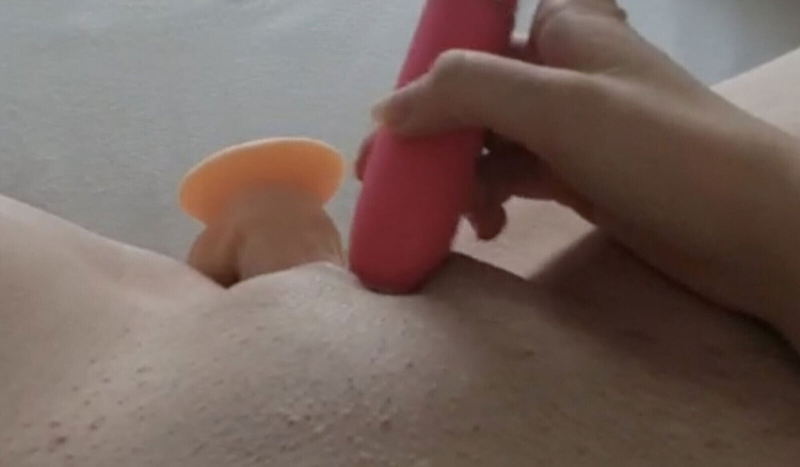 teen double dildo action vaginal