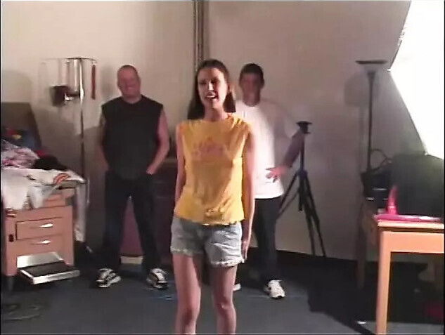 Amateur playful brunette babes take invitation private party with some horny dudes