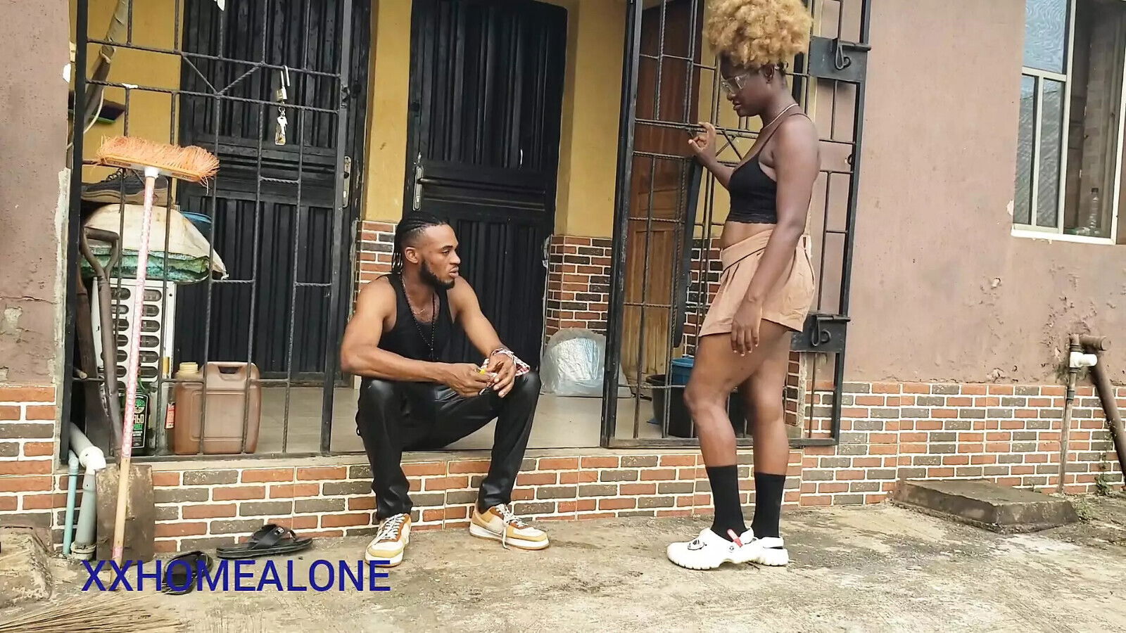 Black college girl fuck boyfriend Neighbor