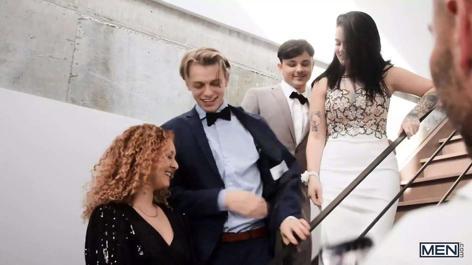 Twinkpop Malik Delgaty Caught Stepsister's BFenzo Muller Watching Masturbating Bedroom