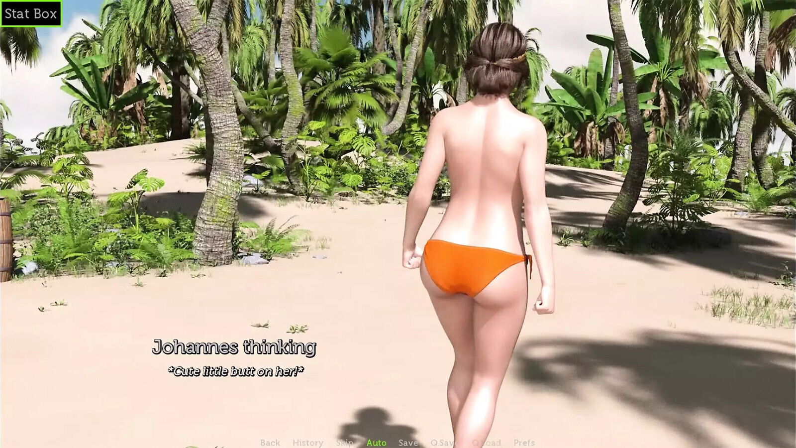 adventurous couple Johannes with January Anne January enjoyed each other while Johannes watched them