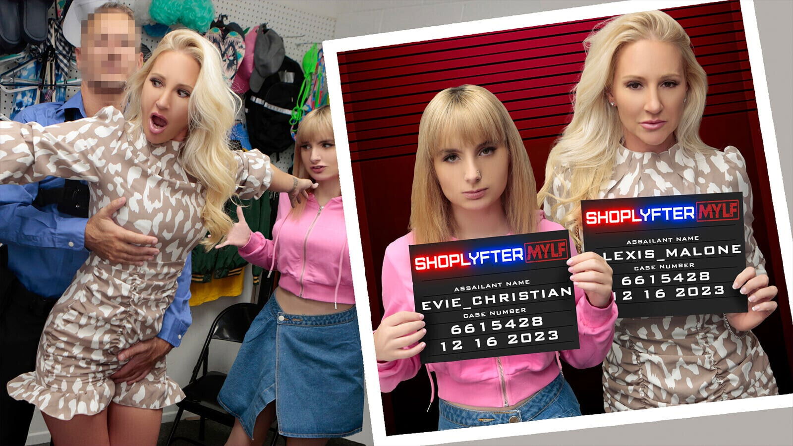 Calvin Brings Back Office When Suspects Shoplifted Hair Shoplyfter MYLF