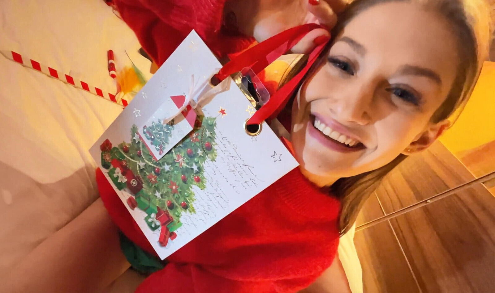 Tiffany Tatum Leon Lambert talks about Movies takes cumshot Leon Letter Santa Christmas Years