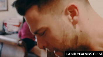 FamilyBangs.com StepSon Spying StepMom Fucking Best Friend, Reagan Foxx, Damon Dice