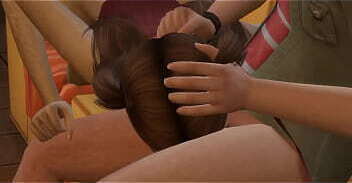 folla sobrina despu&eacute_s descubrirla abriendo regalos escondidas