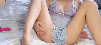 horny slut masturbating