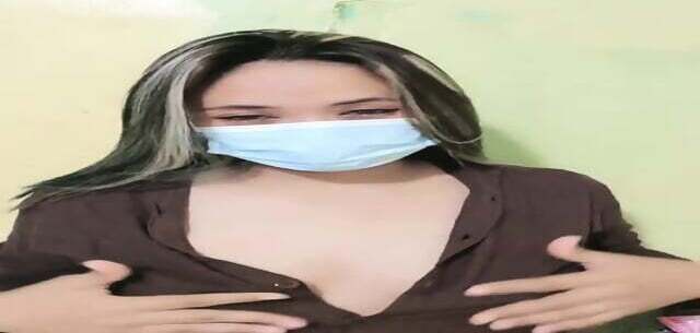 Asian girl miss teasing