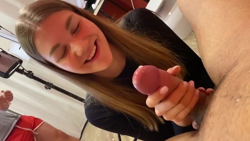 Handjob Between Shooting Clarke Amanda