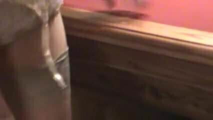 blowjob while looking stocking sole