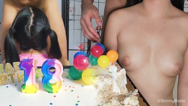 Happy 18th Birthday Favorite Cheating Student. boyfriend wasn't invited