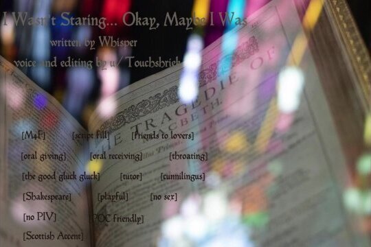 wasn't staring... okay, maybe Audio Roleplay