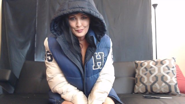 Destroying Thick Winter Coat