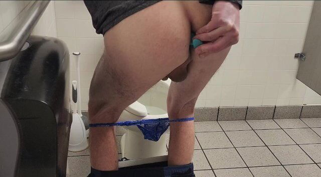 Putting butt plug before shop