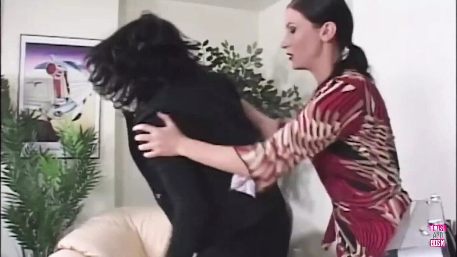 Naughty Ebony Secretary Needs Taught Lesson Bosses