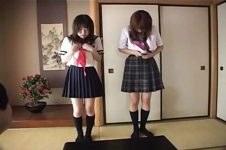naughty school girls having