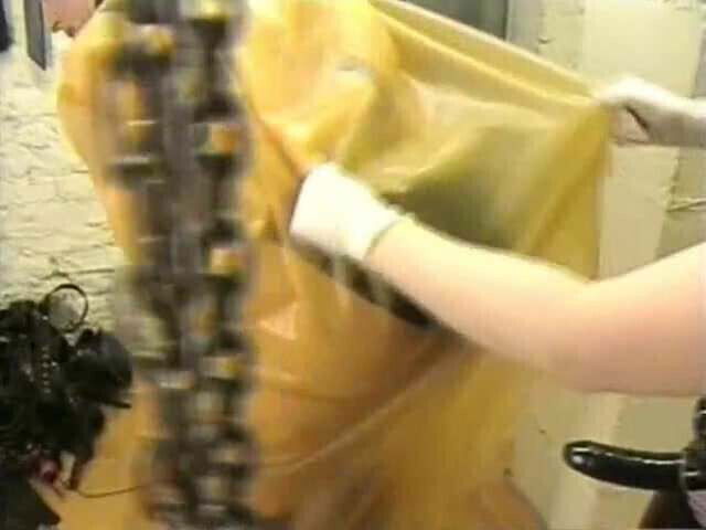 latex bitch ass fucked and fisted by rubber mistress