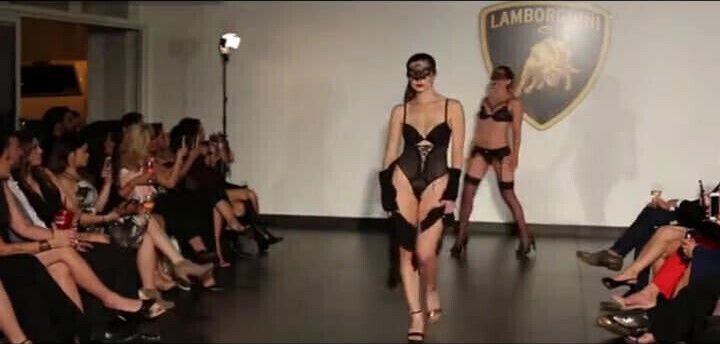 Sexy Lingerie Ramp Walk