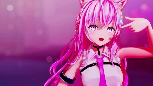【MMD Hololive】《Hakui Koyori (博衣こより))》~《ジャンキーナイトタウンオーケストラ(すりぃfeat.鏡音レン)》【4k/60fps】