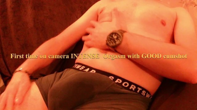 First time camera GOOD orgasm GREAT cumshot