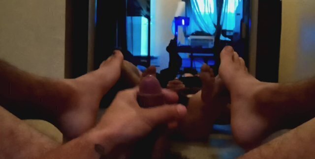 Furry Latino Asian mixed race tasting