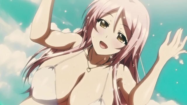 Cutie with Pink Hair Likes Suck Hentai