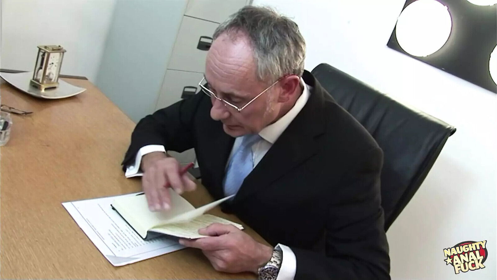 fucks brunettes like this mature businessman