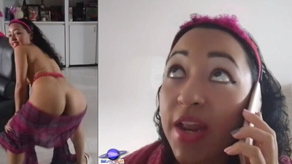 Saturno squirt sexy Latin babe, sexual stripper, talks manager proposes pegging.