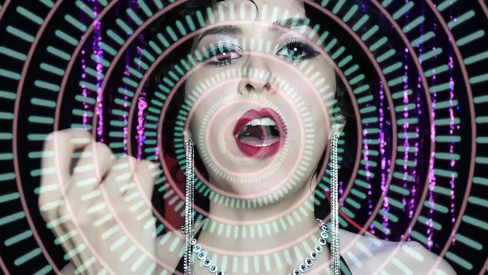 Classy satanic beauty italian mistress goddess Rebecca Diamante femdom mesmerize satan lucifer religious fetish nails