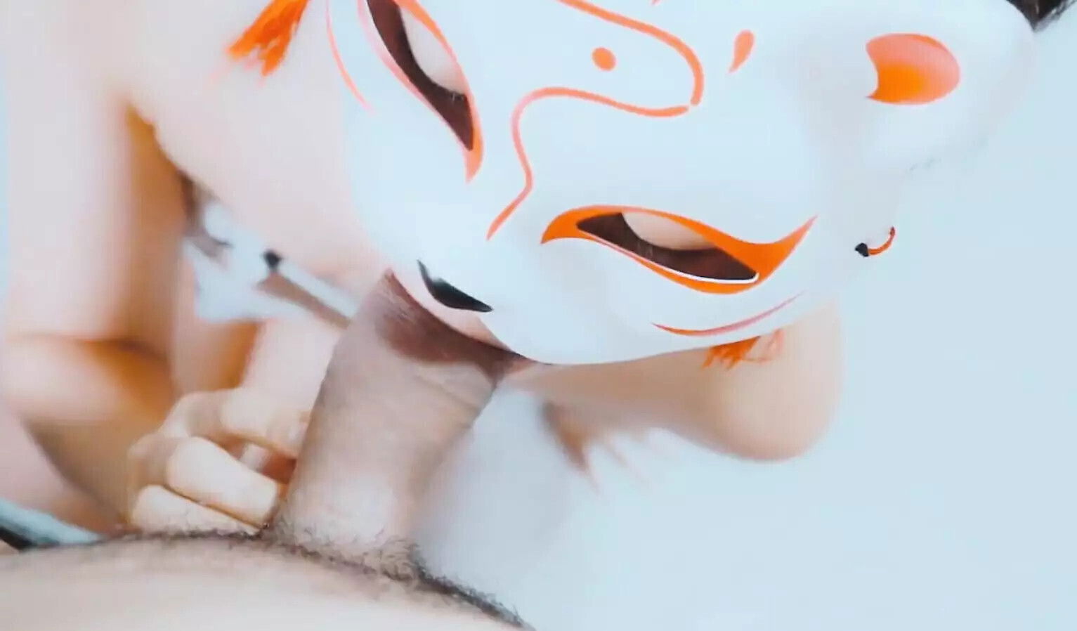 Oral cock, orgasmic intercourse