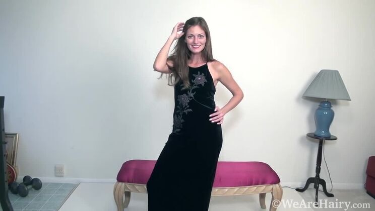 Vanessa Bush Pleasures Herself Pink Seat