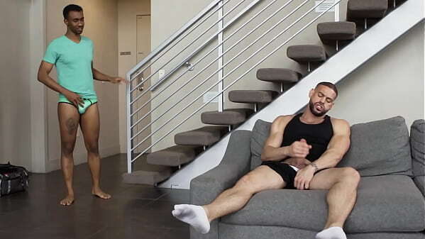 roommate caught masturbating living room