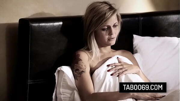 Blonde slut Madison Hart fucked house owner