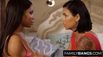 FamilyBangs.com Asian Stepmom Ebony Stepdaughter Romance, Dana Vespoli, Jenna