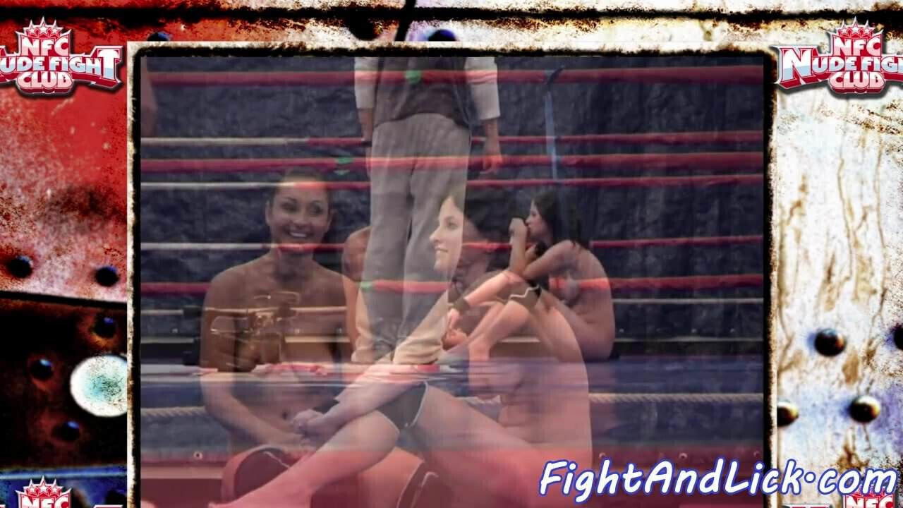 Busty seductive euro wrestles les beauty 