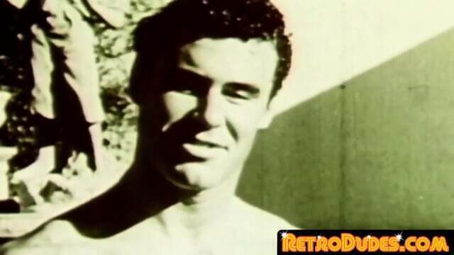 Hardcore wanking classic muscle studs with hairy cocks