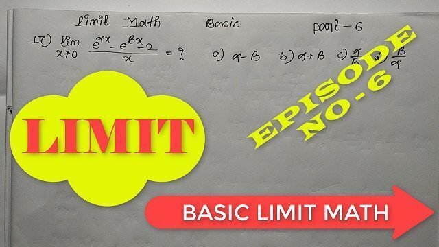 Limit math Teach Bikash Educare episode