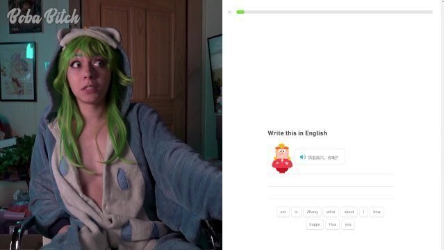 Duolingo everytime lose, fuck myself NSFW Let's Play
