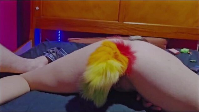 Bought Raibow FoxTail ButtPlug, wants Show