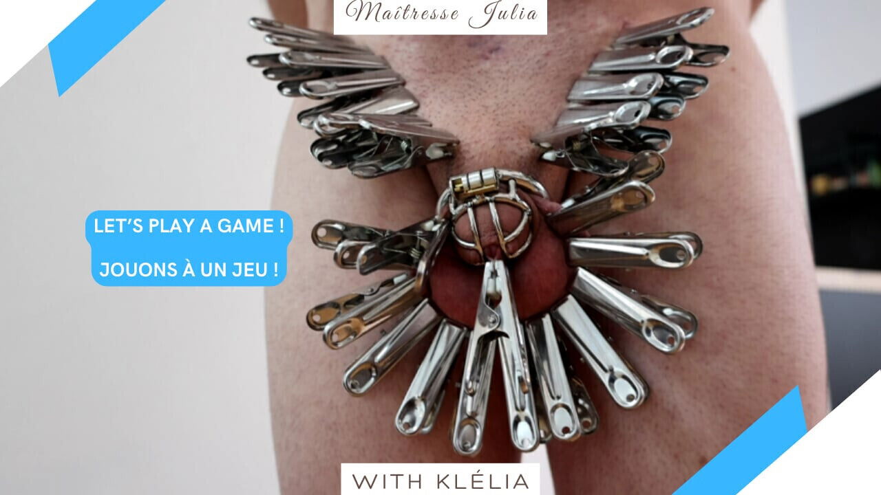 want released from your chastity? first... Let's play Mistress Julia